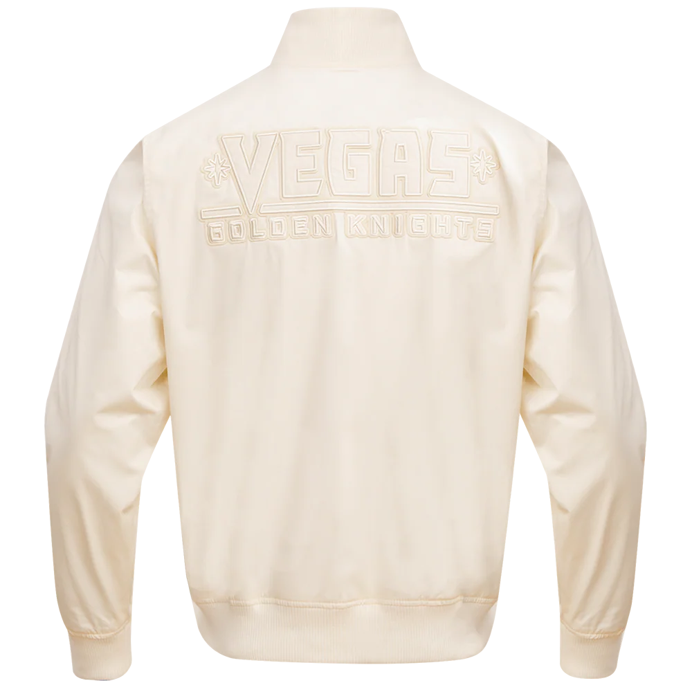 NHL VEGAS GOLDEN KNIGHTS NEUTRAL TWILL JACKET (EGGSHELL) - Image 11