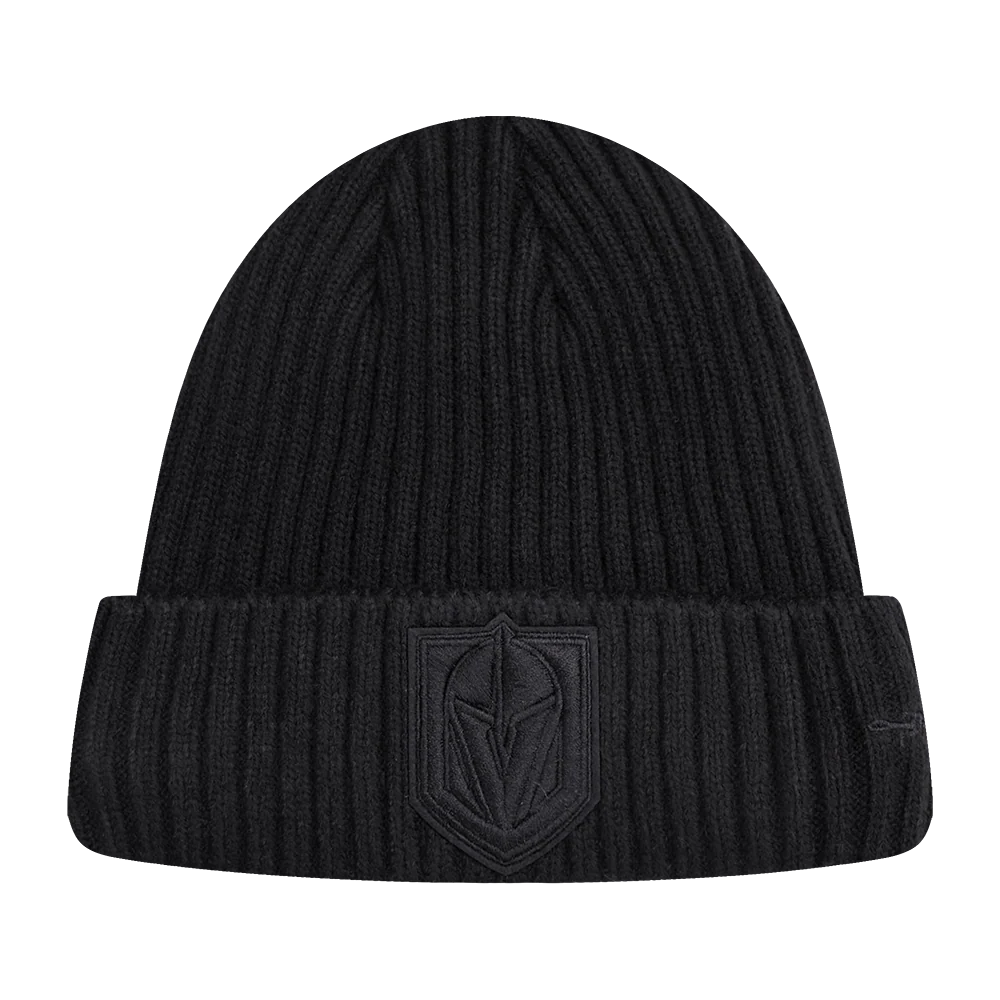 NHL VEGAS GOLDEN KNIGHTS NEUTRAL BEANIE (BLACK)