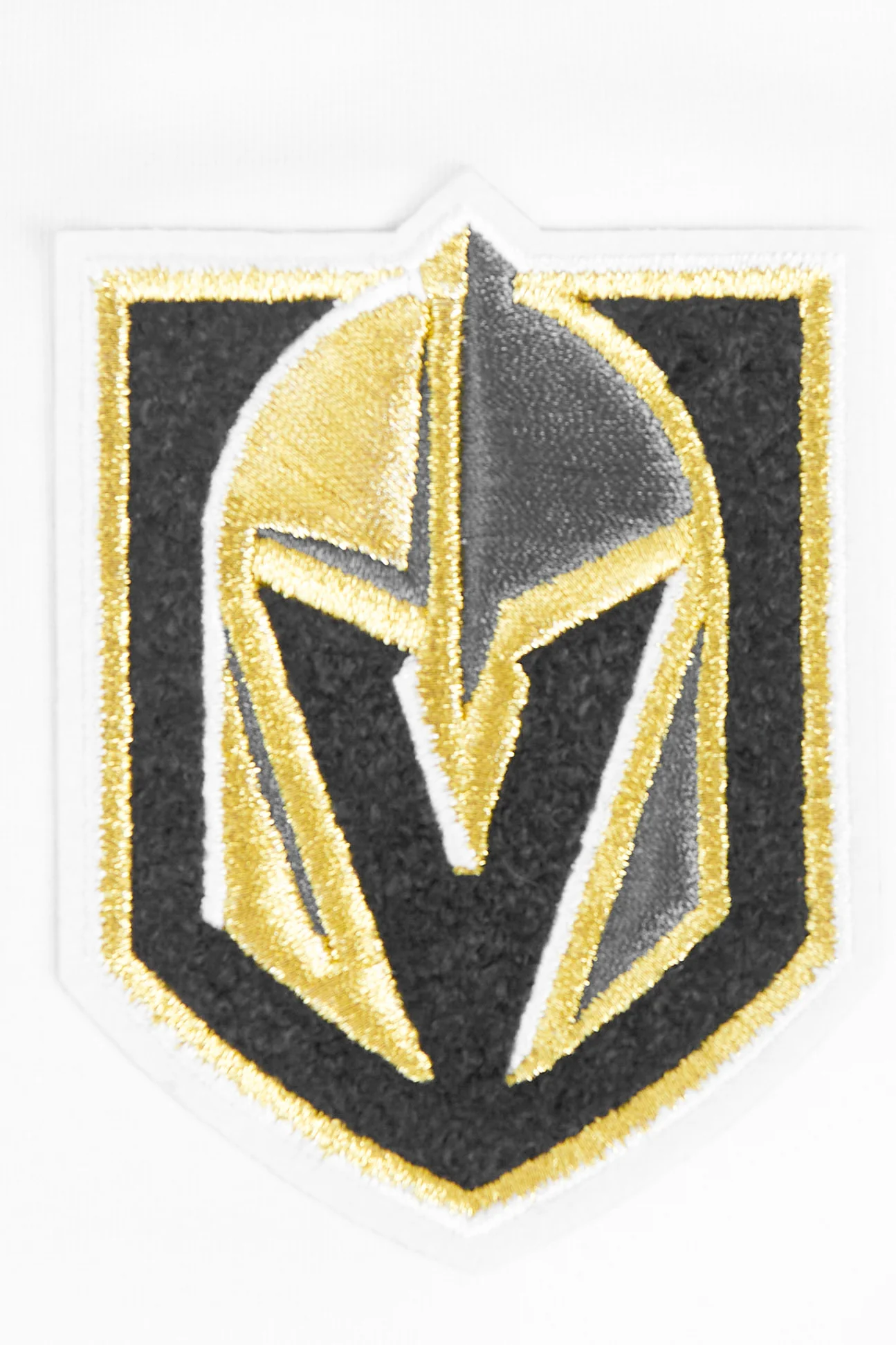 NHL VEGAS GOLDEN KNIGHTS CLASSIC SHORT SLEEVE WOMEN'S SINGLE JERSEY SLIM FIT TEE (WHITE) - Image 5