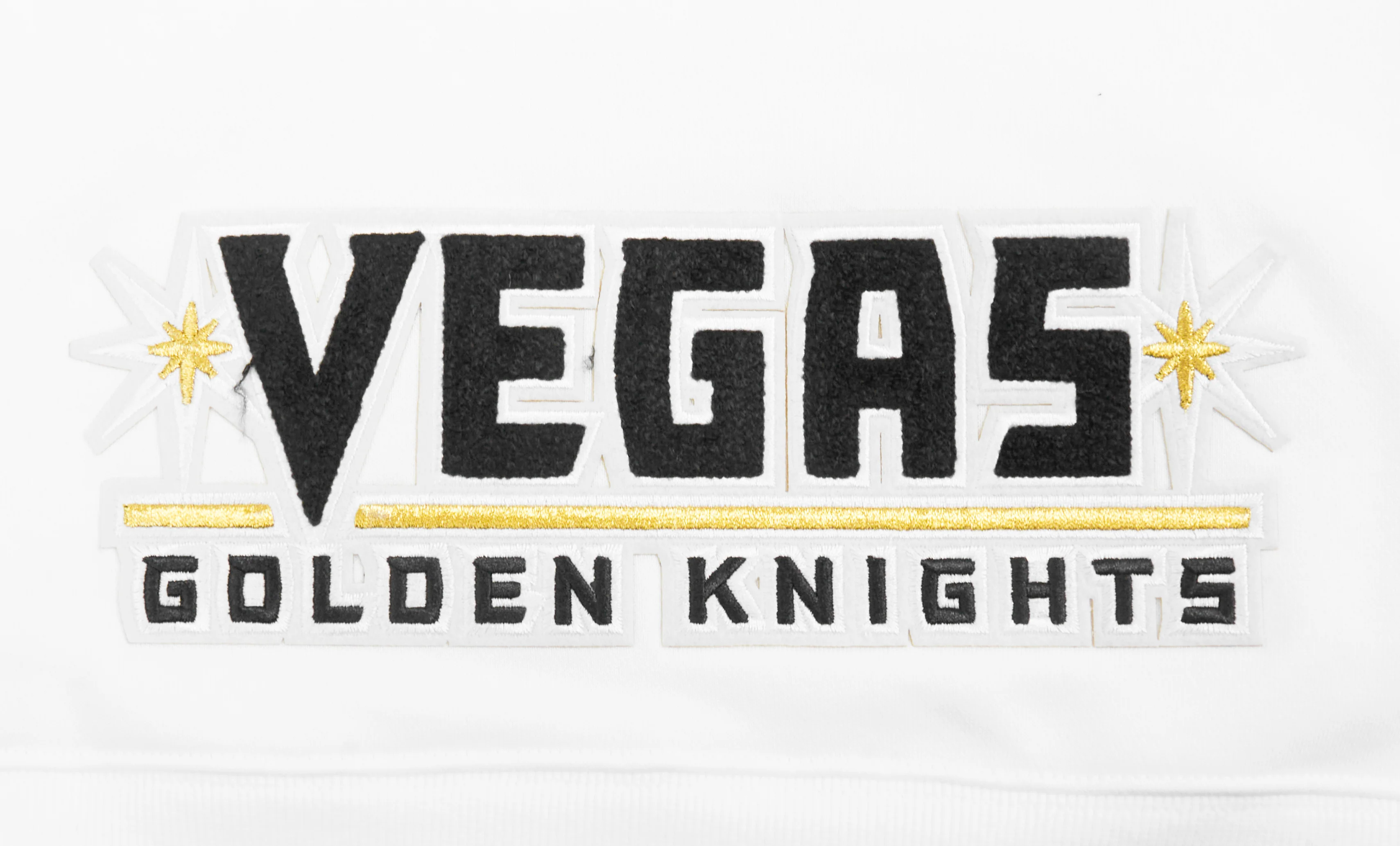 NHL VEGAS GOLDEN KNIGHTS CLASSIC SHORT SLEEVE WOMEN'S SINGLE JERSEY SLIM FIT TEE (WHITE) - Image 7