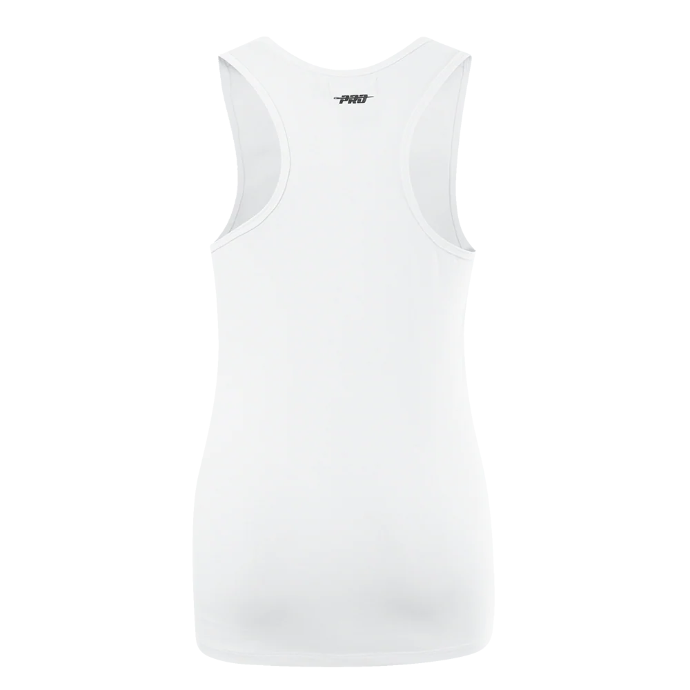 NHL VEGAS GOLDEN KNIGHTS CLASSIC WOMEN'S RELAXED FIT RACERBACK (WHITE) - Image 3