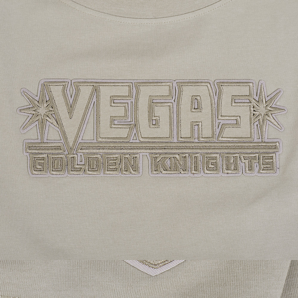 NHL VEGAS GOLDEN KNIGHTS NEUTRAL WOMEN'S BOXY TEE (TAUPE) - Image 5