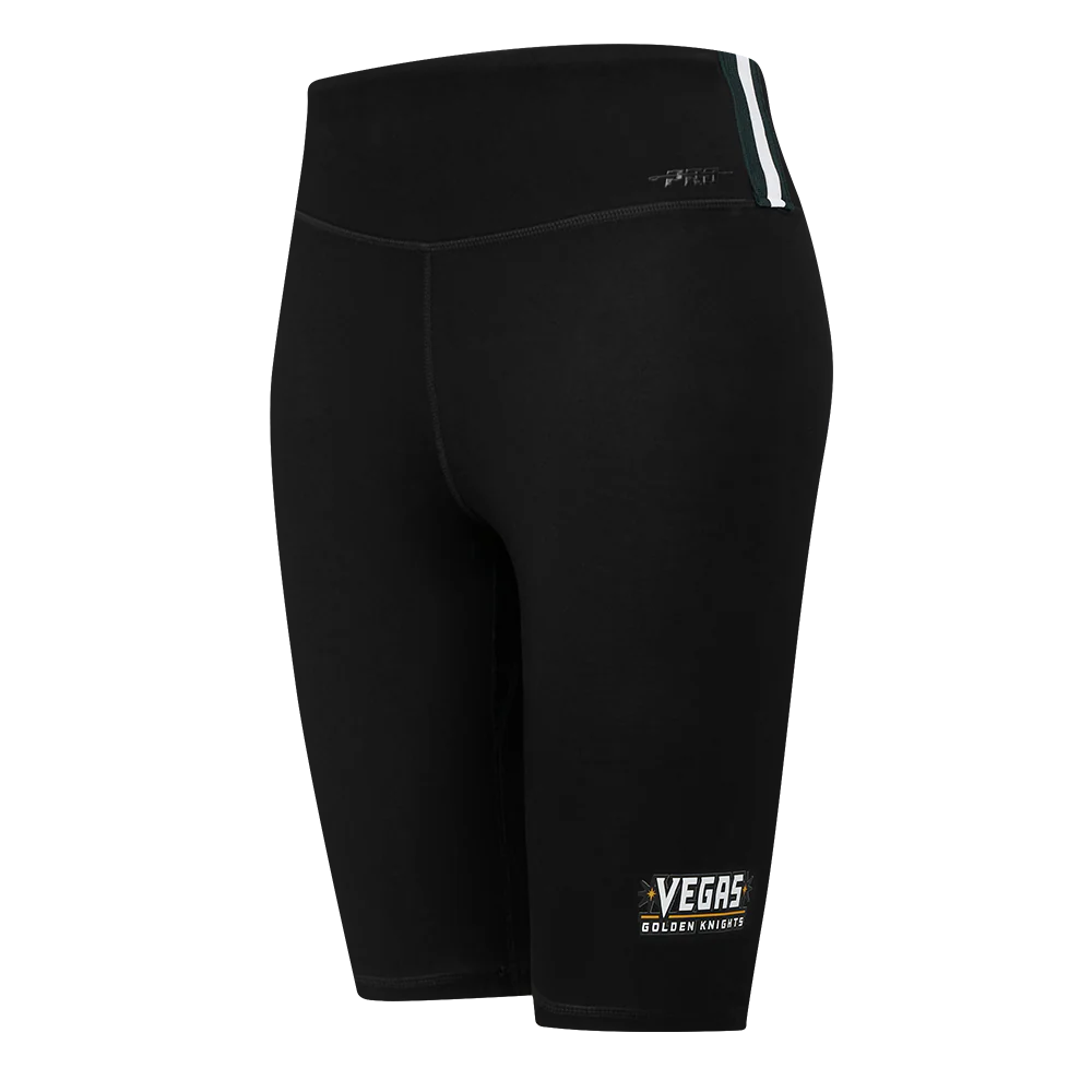 NHL VEGAS GOLDEN KNIGHTS CLASSIC WOMEN'S COTTON BIKE SHORT (BLACK)