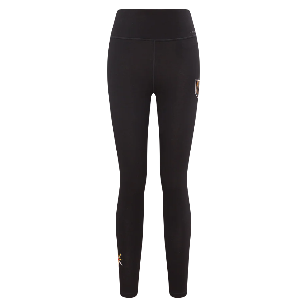 NHL VEGAS GOLDEN KNIGHTS CLASSIC WOMEN'S JERSEY LEGGING (BLACK) - Image 6