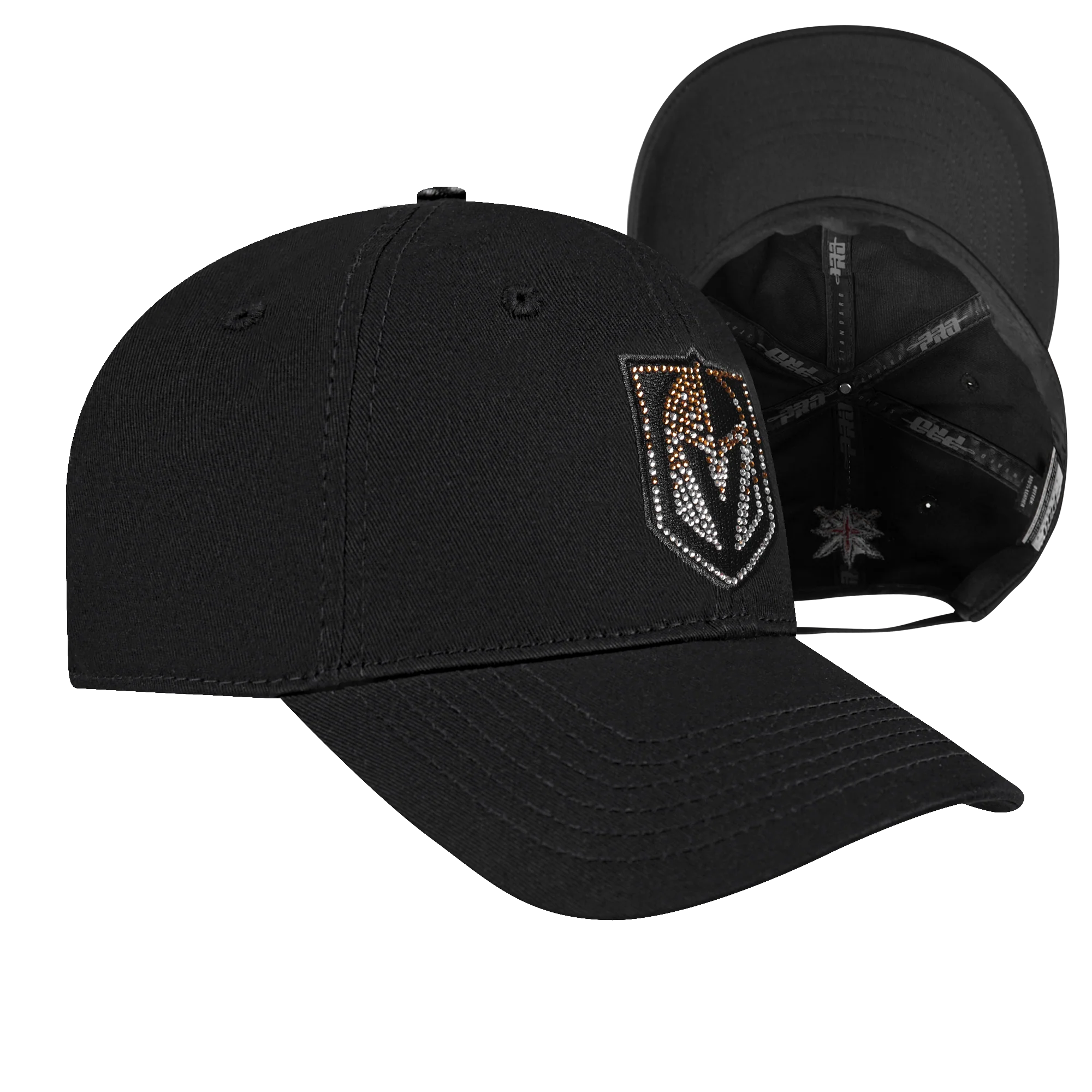 NHL VEGAS GOLDEN KNIGHTS JEWELS WOMEN'S DAD HAT (BLACK) - Image 7
