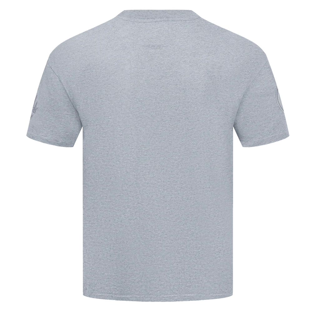 NHL WASHINGTON CAPITALS NEUTRAL MEN'S DROP SHOULDER TEE (DARK HEATHER GRAY) - Image 3