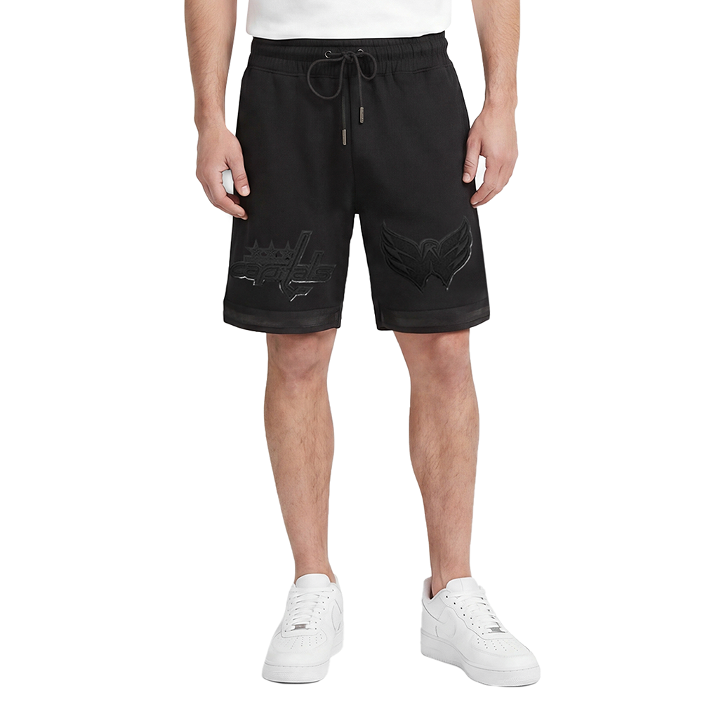 NHL WASHINGTON CAPITALS CLASSIC TRIPLE BLACK MEN'S MEN'S DK SHORT (TRIPLE BLACK)