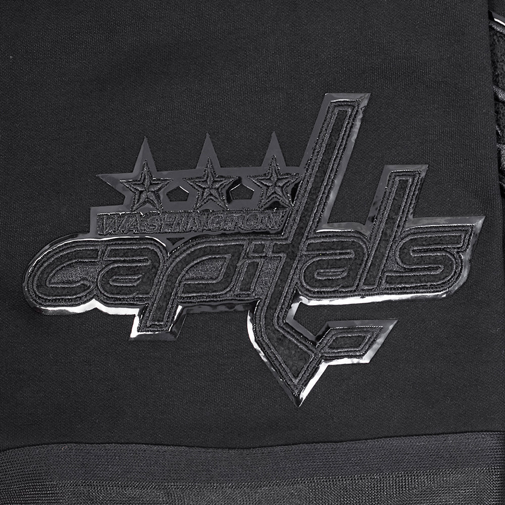 NHL WASHINGTON CAPITALS CLASSIC TRIPLE BLACK MEN'S MEN'S DK SHORT (TRIPLE BLACK) - Image 10