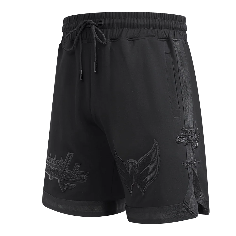NHL WASHINGTON CAPITALS CLASSIC TRIPLE BLACK MEN'S MEN'S DK SHORT (TRIPLE BLACK) - Image 4