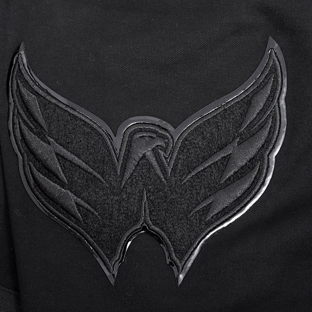 NHL WASHINGTON CAPITALS CLASSIC TRIPLE BLACK MEN'S MEN'S DK SHORT (TRIPLE BLACK) - Image 8