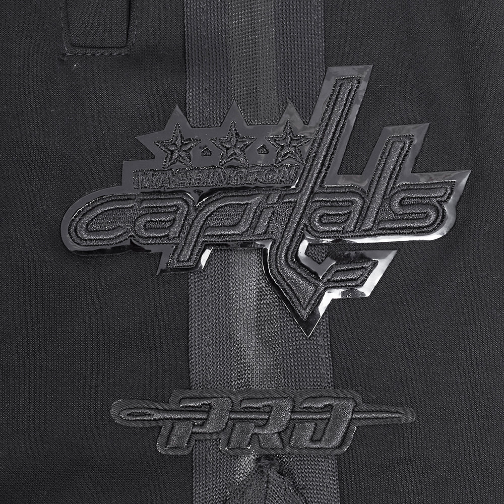 NHL WASHINGTON CAPITALS CLASSIC TRIPLE BLACK MEN'S MEN'S DK SHORT (TRIPLE BLACK) - Image 9