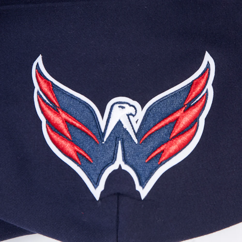NHL WASHINGTON CAPITALS WINGSPAN MEN'S DROP SHOULDER FLC PO HOODIE (MIDNIGHT NAVY) - Image 8