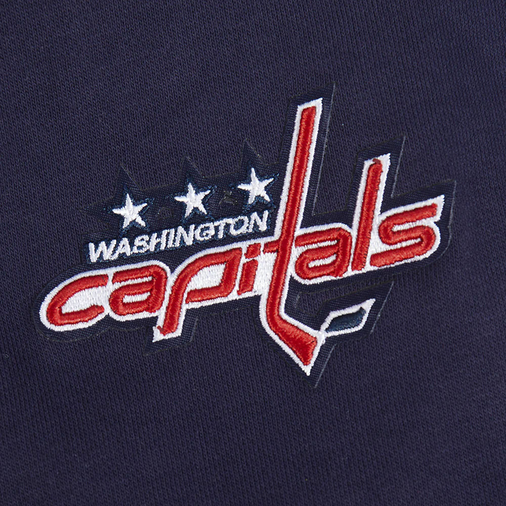 NHL WASHINGTON CAPITALS CLASSIC WOMEN'S FLC CREWNECK (MIDNIGHT NAVY) - Image 8