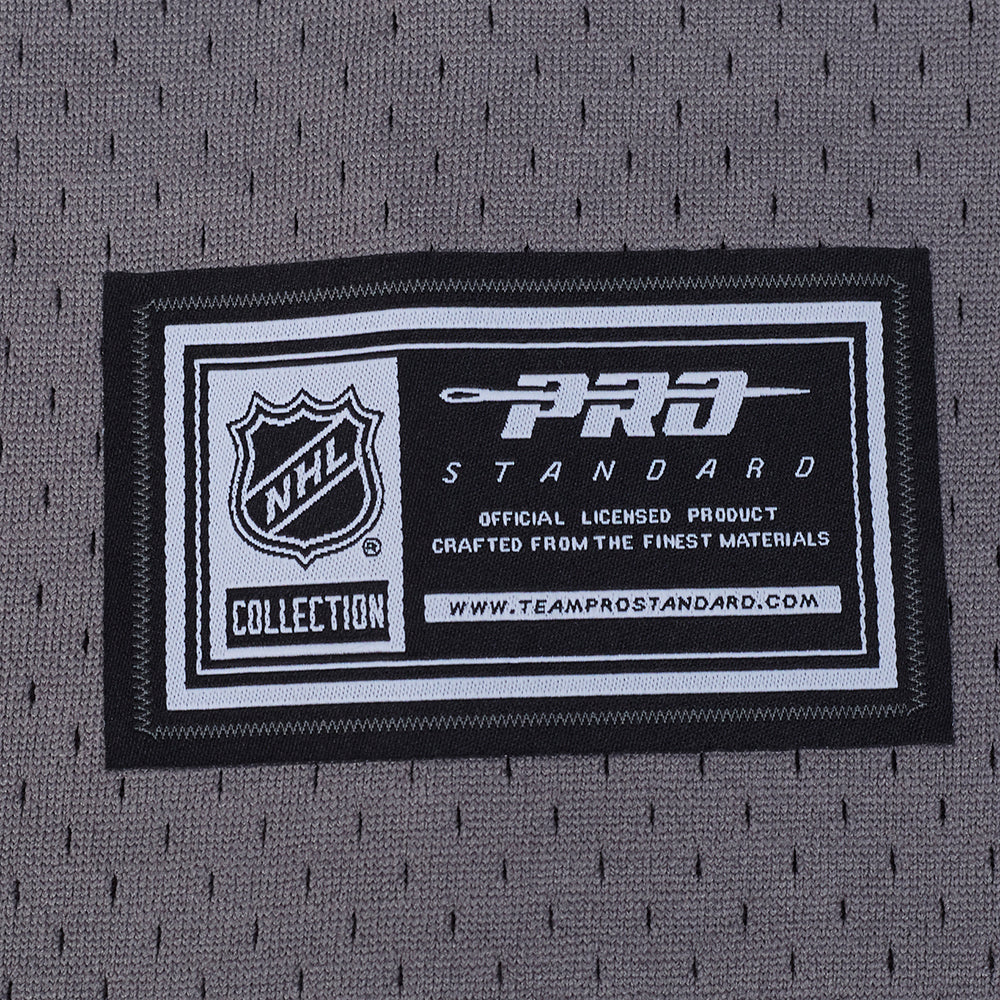 WINNIPEG JETS CLASSIC MESH MEN'S BUTTON DOWN SHIRT (GRAY) - Image 7