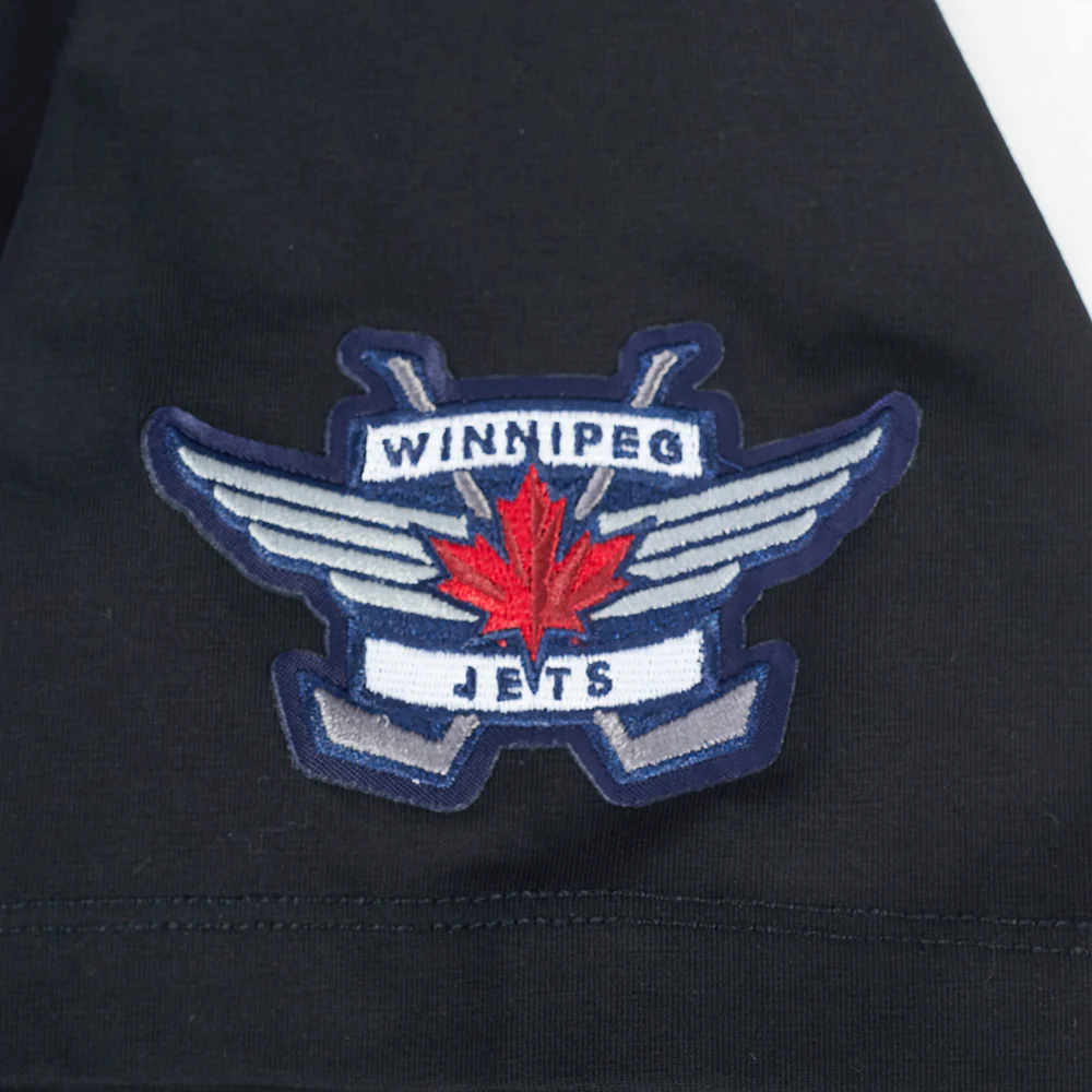 NHL WINNIPEG JETS CLASSIC WOMEN'S SJ BOXY TEE (BLACK) - Image 7