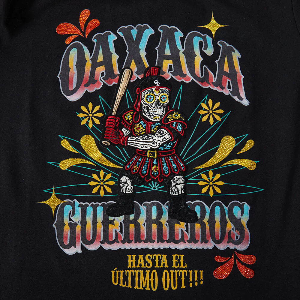 LMB GUERREROS DE OAXACA GRADIENT DDM WOMEN'S SJ SLIM FIT TEE (BLACK) - Image 7