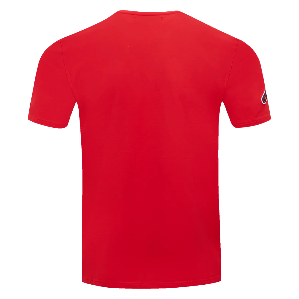 MLB ATLANTA BRAVES OLD ENGLISH MEN'S TOP (RED) - Image 3