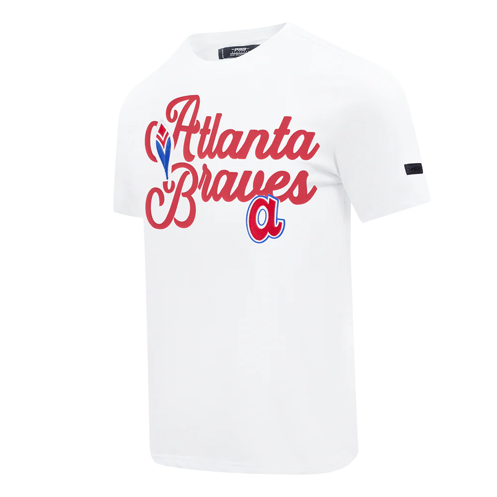 MLB ATLANTA BRAVES SOUVENIR MEN'S SINGLE JERSEY TOP (WHITE) - Image 2