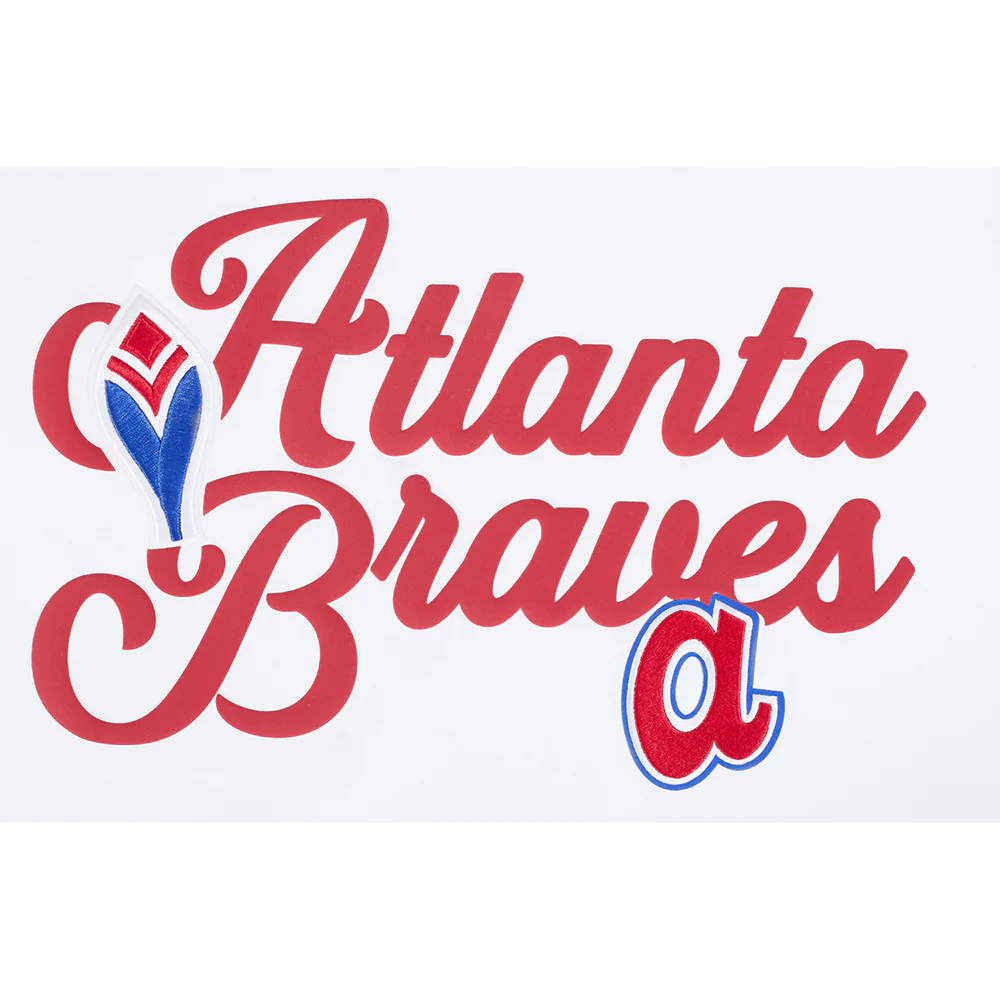 MLB ATLANTA BRAVES SOUVENIR MEN'S SINGLE JERSEY TOP (WHITE) - Image 5