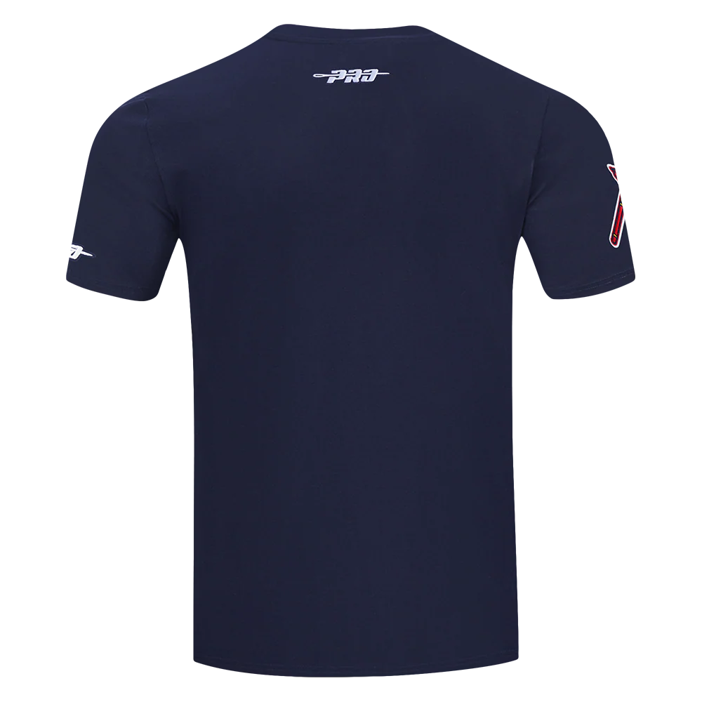 MLB ATLANTA BRAVES TEAM BADGE MEN'S WM SJ TEE (MIDNIGHT NAVY) - Image 3
