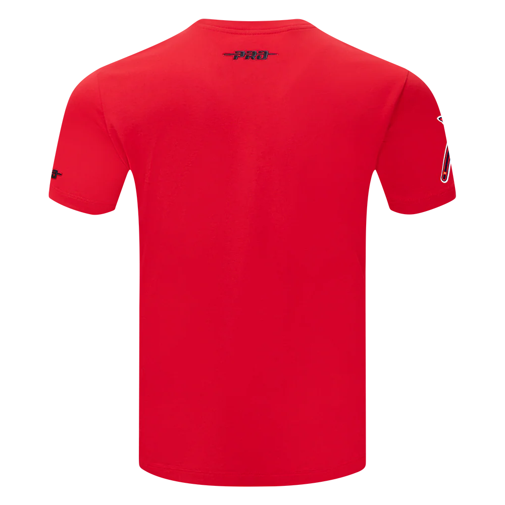 MLB ATLANTA BRAVES TEAM BADGE MEN'S WM SJ TEE (RED) - Image 3