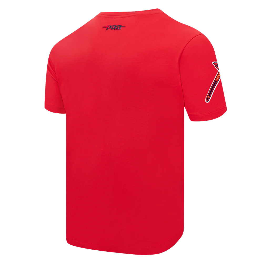 MLB ATLANTA BRAVES TEAM BADGE MEN'S WM SJ TEE (RED) - Image 4