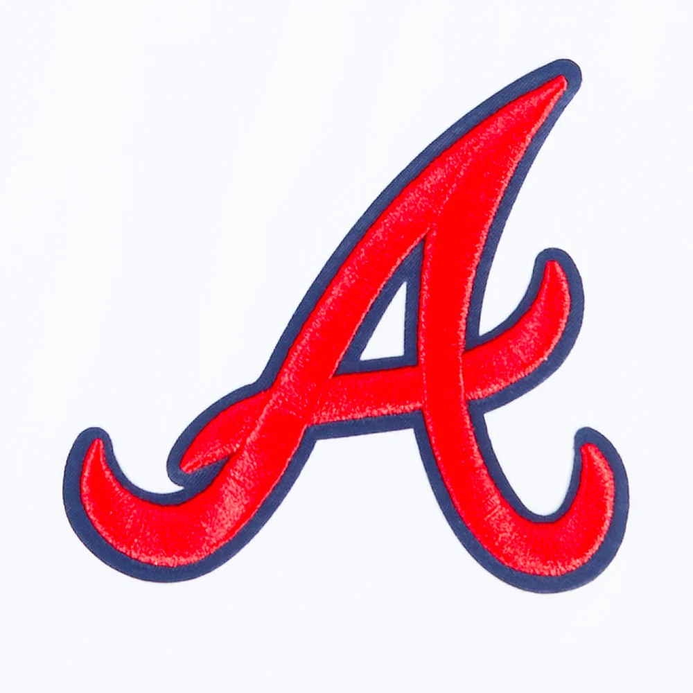 MLB ATLANTA BRAVES LIVING LARGE MEN'S CJ DROP SHOULDER TEE (WHITE) - Image 5