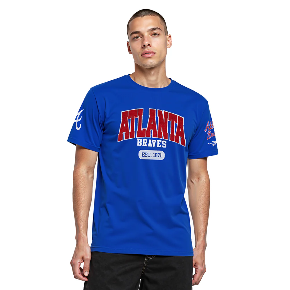 MLB ATLANTA BRAVES CITY ARCH MEN'S SJ TOP (ROYAL BLUE)