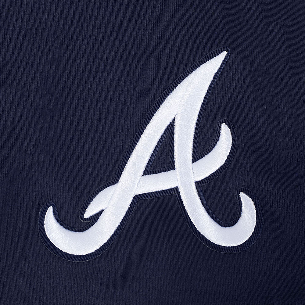 MLB ATLANTA BRAVES SPENCER STRIDER #99 CLASSIC PLAYER NAME AND NUMBER MEN'S TOP (MIDNIGHT NAVY) - Image 6