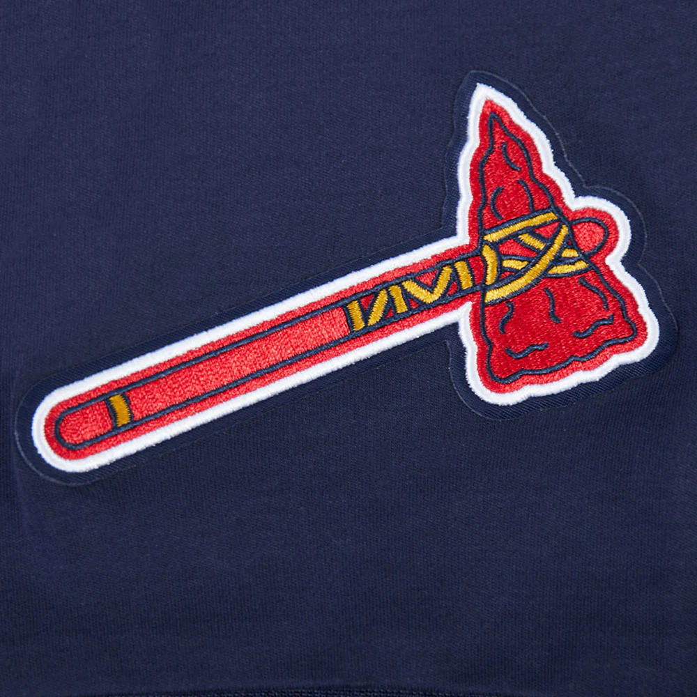 MLB ATLANTA BRAVES CLASSIC CHENILLE MEN'S S/S TEE (MIDNIGHT NAVY) - Image 8