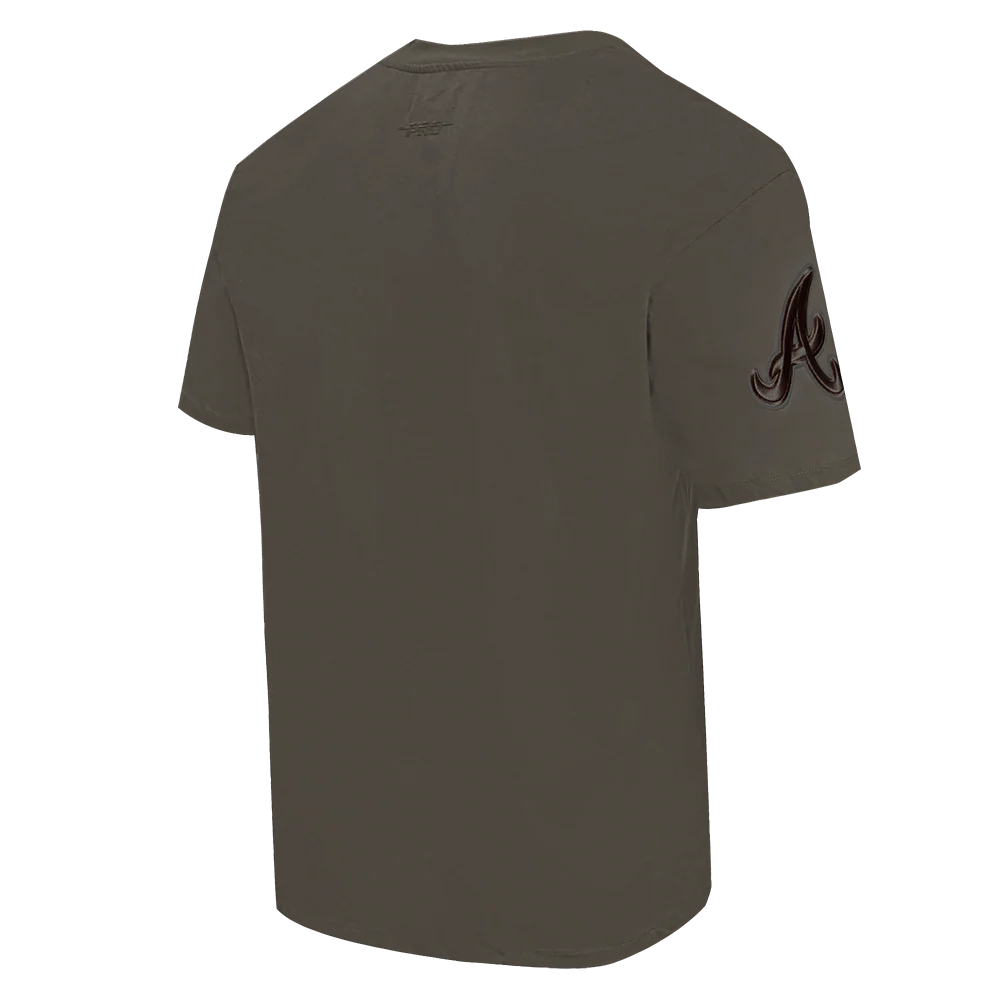 MLB ATLANTA BRAVES NEUTRAL MEN'S DROP SHOULDER TOP (FOREST GREEN) - Image 7