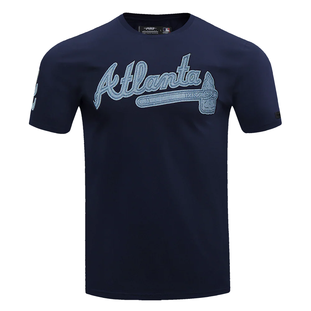 MLB ATLANTA BRAVES VARSITY BLUES MEN'S TOP (MIDNIGHT NAVY)