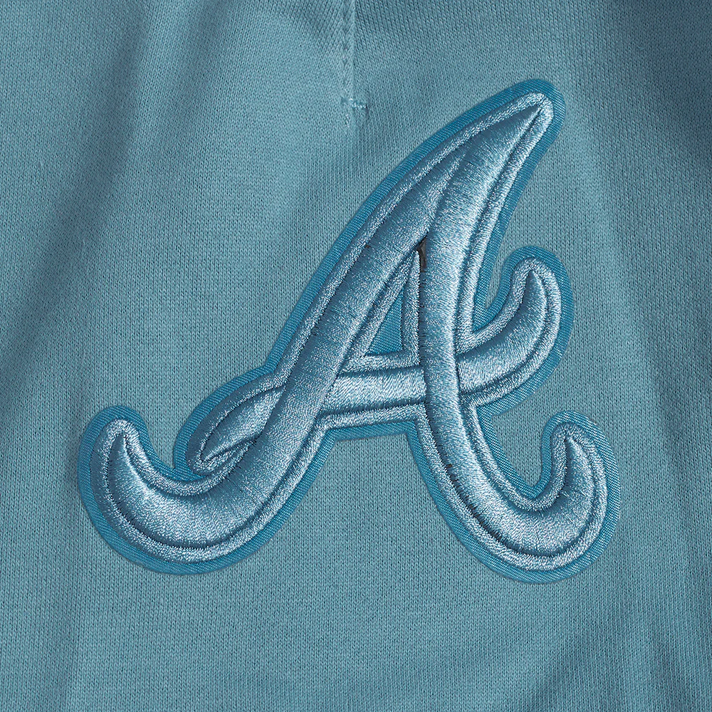 MLB ATLANTA BRAVES NEUTRAL MEN'S FLEECE SHORT (STOPL BLUE) - Image 6