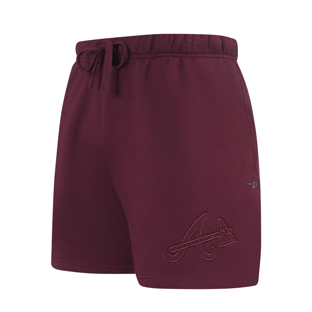 MLB ATLANTA BRAVES NEUTRAL MEN'S SHORT (WINE) - Image 4