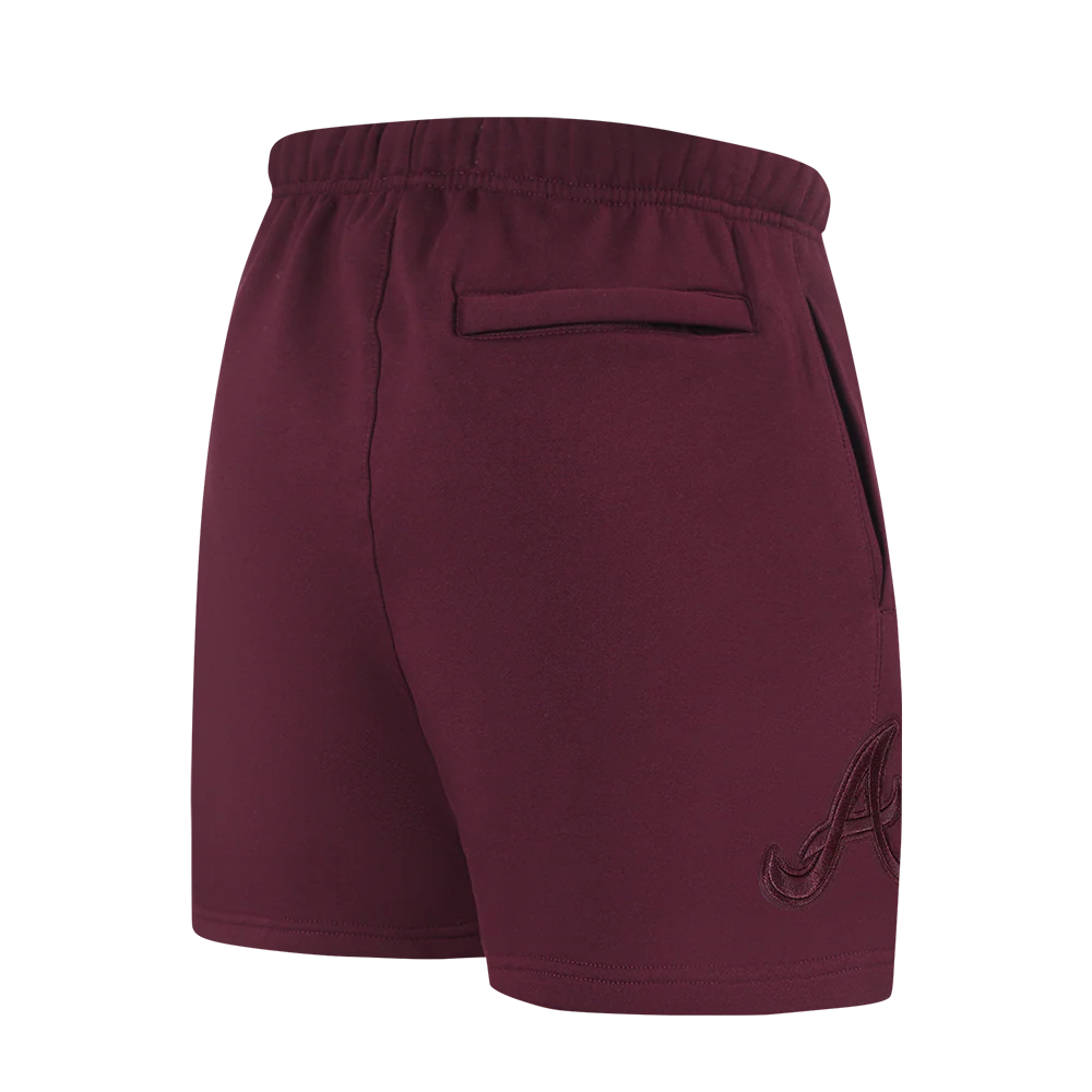 MLB ATLANTA BRAVES NEUTRAL MEN'S SHORT (WINE) - Image 5