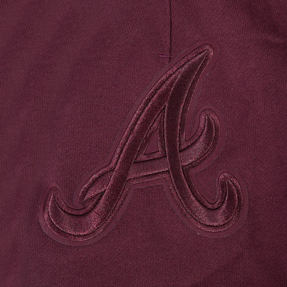 MLB ATLANTA BRAVES NEUTRAL MEN'S SHORT (WINE) - Image 6