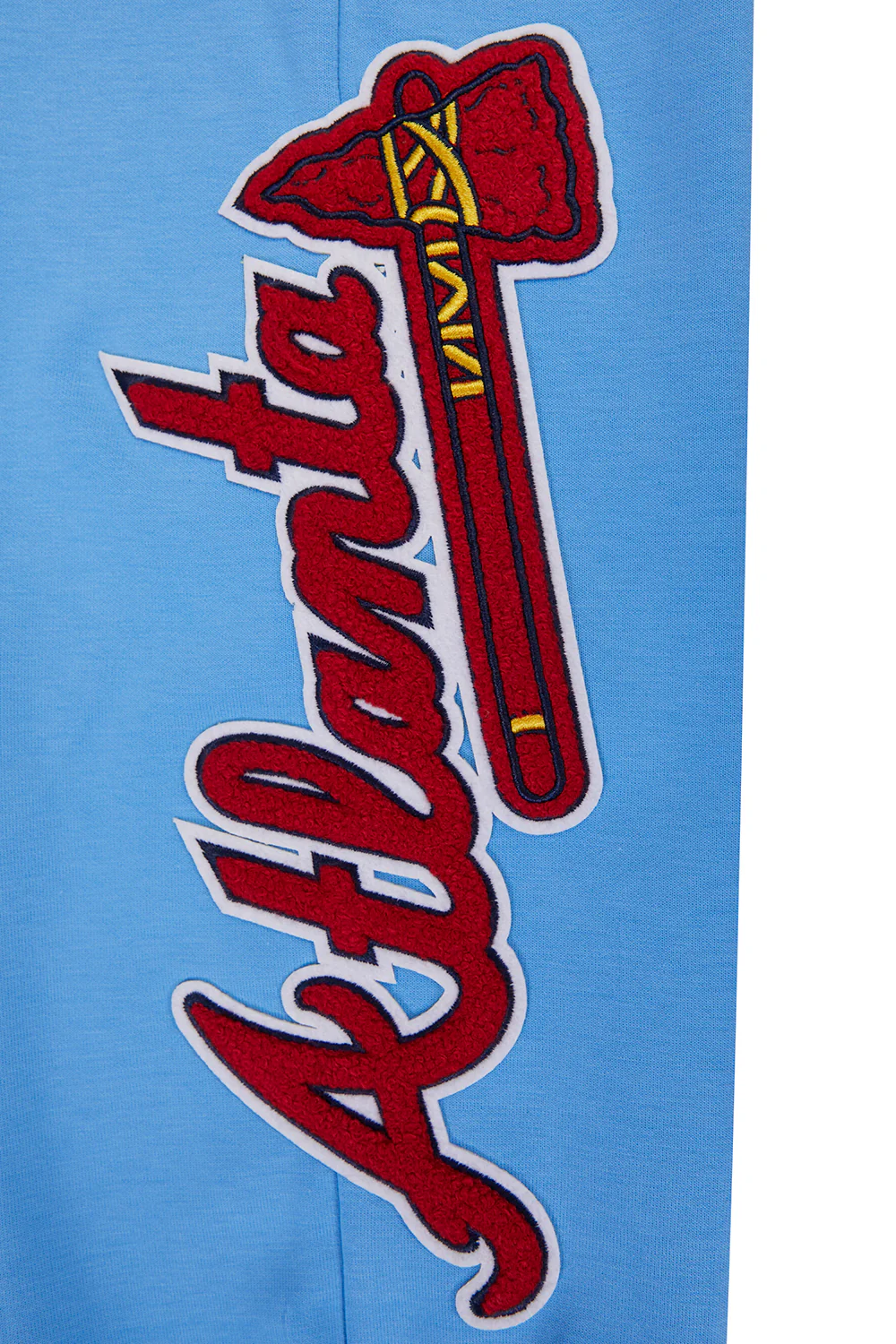 MLB ATLANTA BRAVES CLASSIC CHENILLE MEN'S JOGGER (UNIVERSITY BLUE) - Image 5