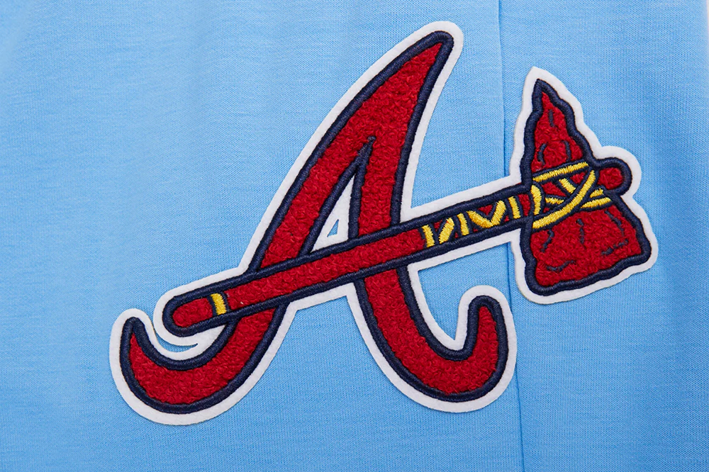 MLB ATLANTA BRAVES CLASSIC CHENILLE MEN'S JOGGER (UNIVERSITY BLUE) - Image 7