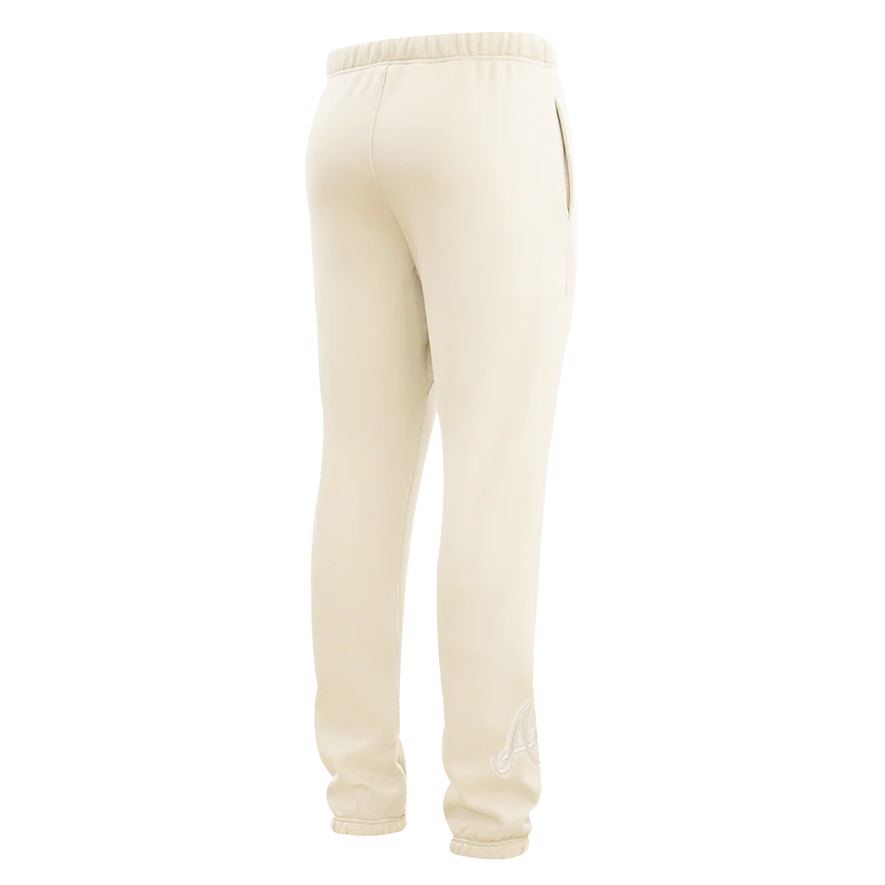 MLB ATLANTA BRAVES NEUTRAL MEN'S SWEATPANT (EGGSHELL) - Image 3