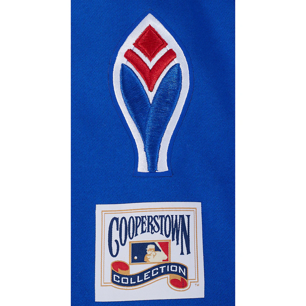 MLB ATLANTA BRAVES BEST OF MEN'S DROP SHOULDER FLC PO HOODIE (ROYAL BLUE) - Image 10
