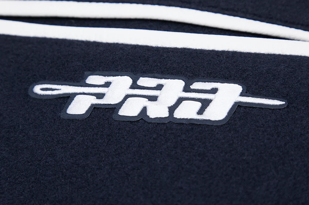 MLB ATLANTA BRAVES MASHUP MEN'S RIB WOOL VARSITY JACKET (MIDNIGHT NAVY/RED/MIDNIGHT NAVY) - Image 10