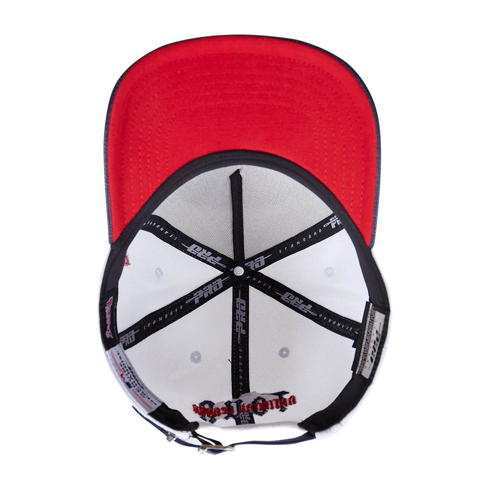 MLB ATLANTA BRAVES CITY TOUR ESSENTIAL CURVED VISOR STRAPBACK (WHITE) - Image 6