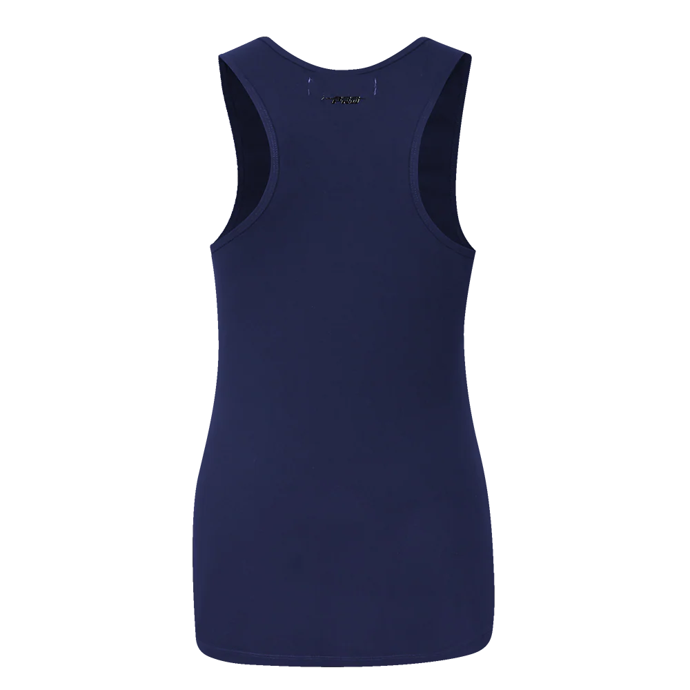 MLB ATLANTA BRAVES CLASSIC WOMEN'S RELAXED FIT RACERBACK (MIDNIGHT NAVY) - Image 3