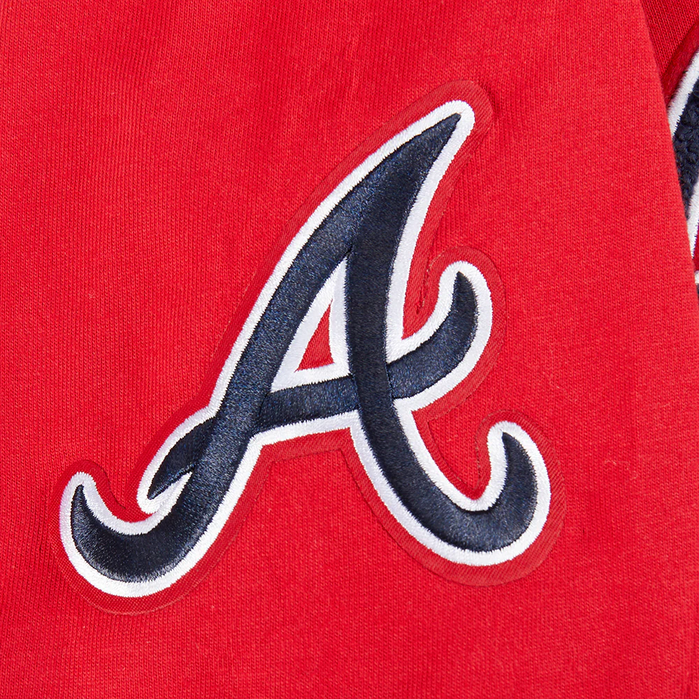 MLB ATLANTA BRAVES CLASSIC BIG BOYS SHORT SLEEVE TOP (RED) - Image 4