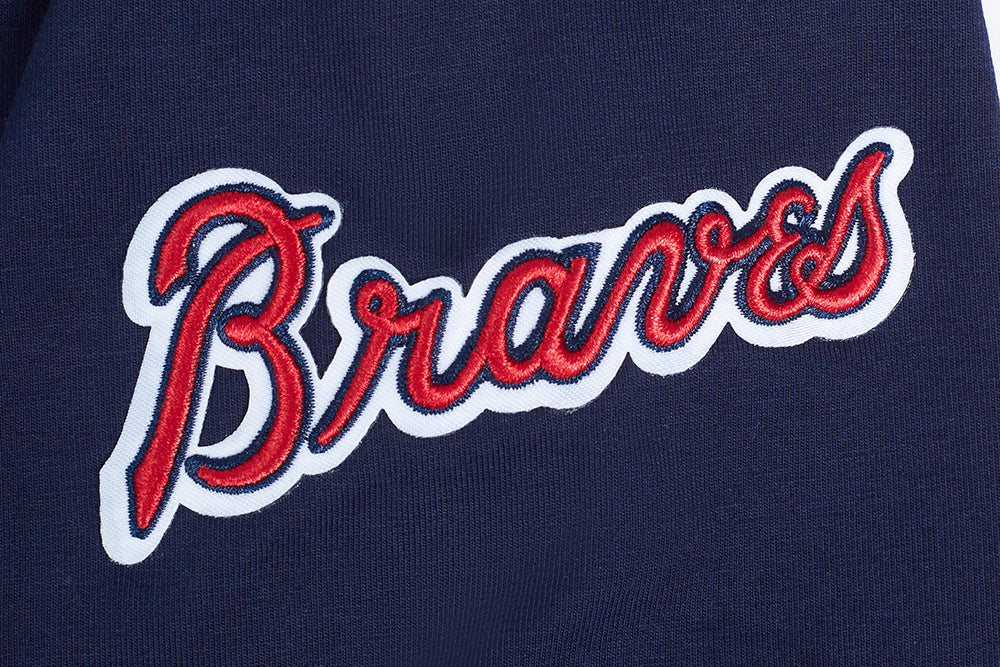 MLB ATLANTA BRAVES CLASSIC WOMEN'S BODYCON DRESS (MIDNIGHT NAVY) - Image 6