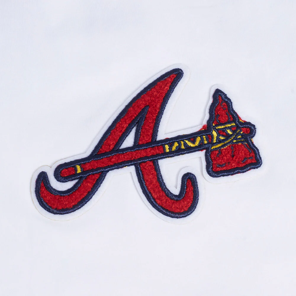 MLB ATLANTA BRAVES CLASSIC WOMEN'S BODYCON DRESS (WHITE) - Image 5