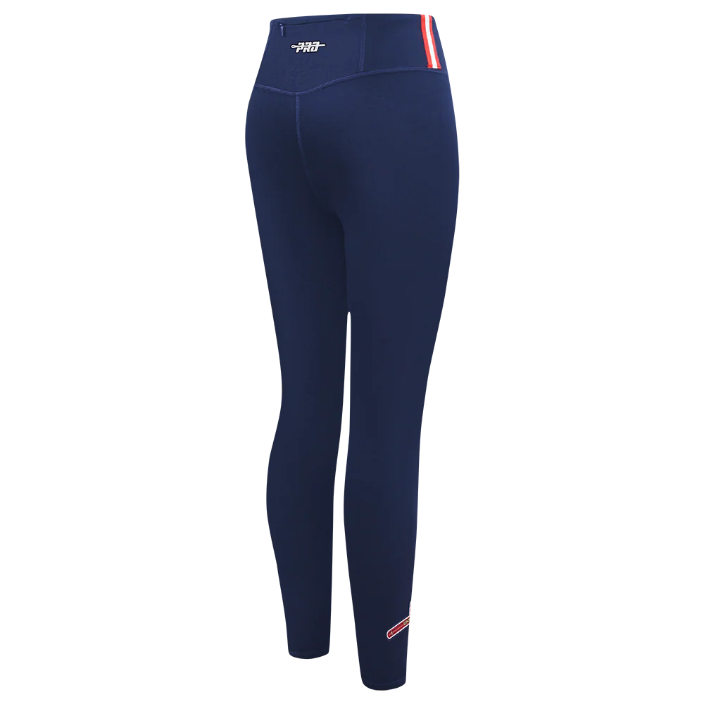 MLB ATLANTA BRAVES CLASSIC CHENILLE WOMEN'S HW JERSEY LEGGING (MIDNIGHT NAVY) - Image 5