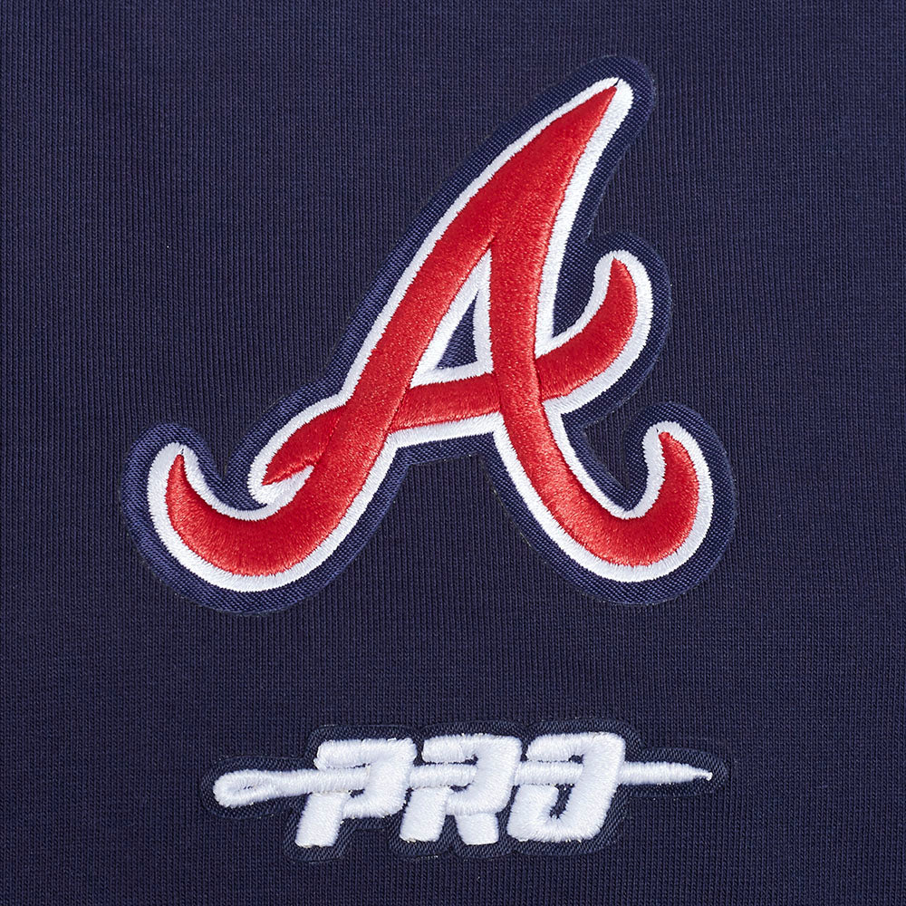 MLB ATLANTA BRAVES CLASSIC CHENILLE WOMEN'S HW JERSEY LEGGING (MIDNIGHT NAVY) - Image 6