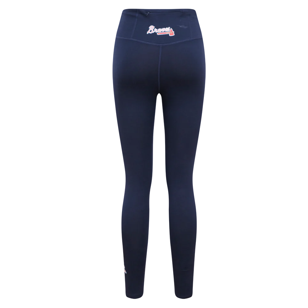 MLB ATLANTA BRAVES CLASSIC WOMEN'S JERSEY LEGGING (MIDNIGHT NAVY) - Image 3