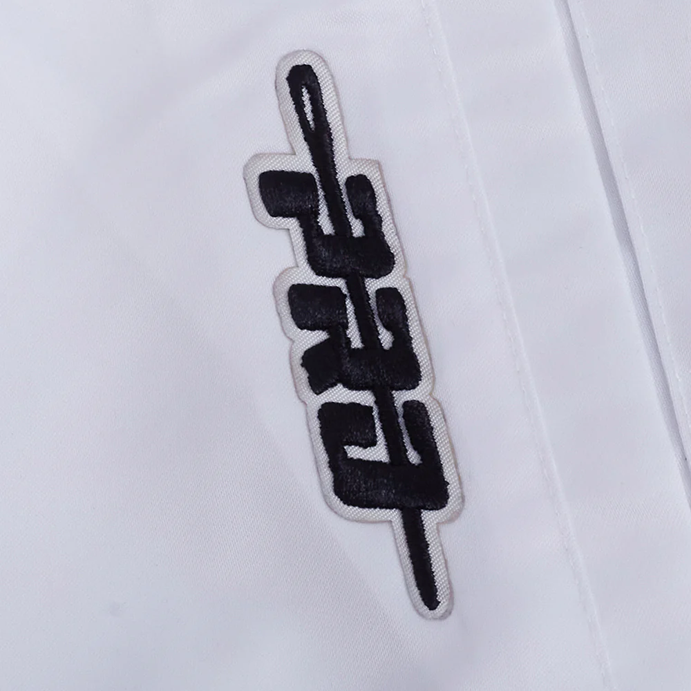 MLB ATLANTA BRAVES CITY RANSOM WOMEN'S RIB SATIN JACKET (WHITE/MIDNIGHT NAVY) - Image 7